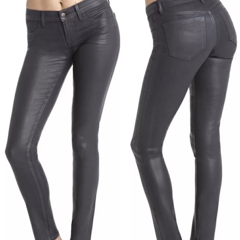 [j brand] coated 901 “legging” jeans #5